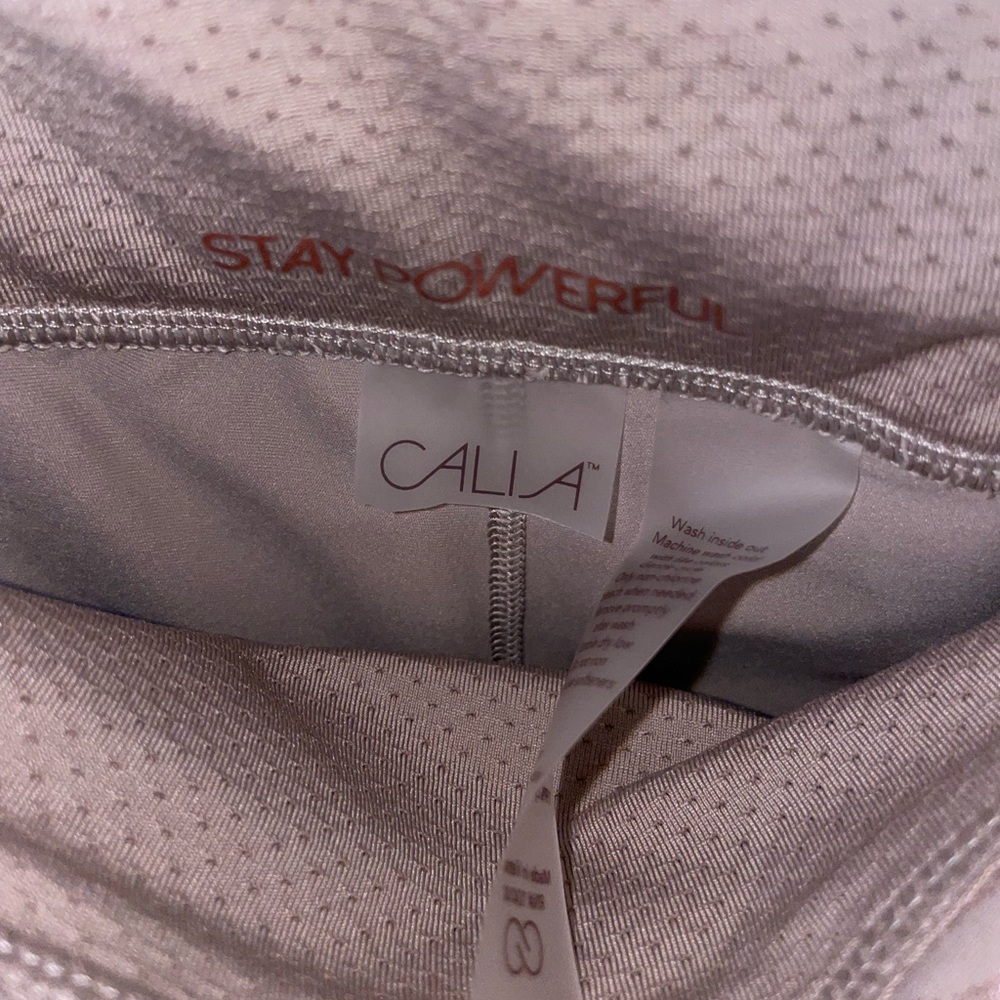 Calia Plus Size Metallic Zebra Leggings - Picture 2 of 2